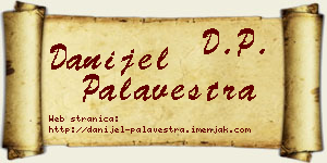 Danijel Palavestra vizit kartica